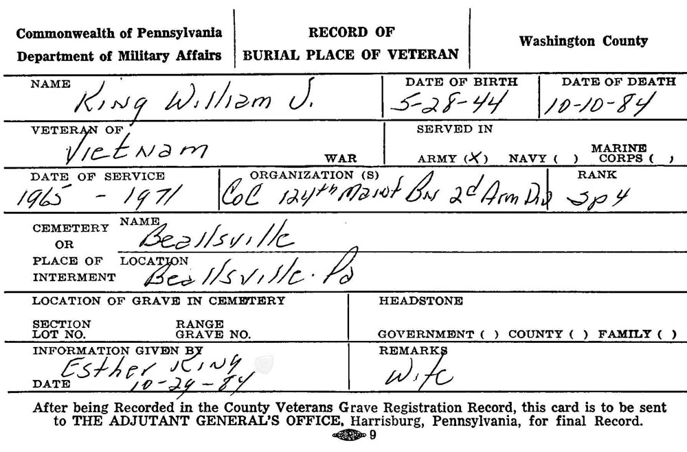 William J. King